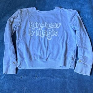 Spiritual Gangster Light Blue Kids Sweatshirt-size 12
